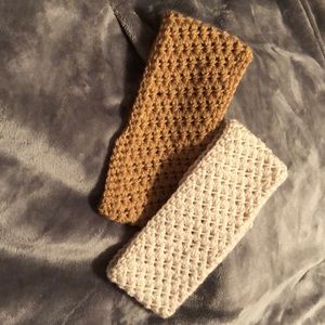 Handmade crochet head bands!